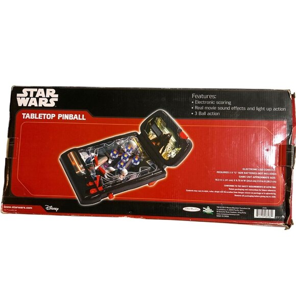 Star Wars The Force Awakens Tabletop Pinball Game Electronic Light Up # 25115FC - Picture 2 of 14